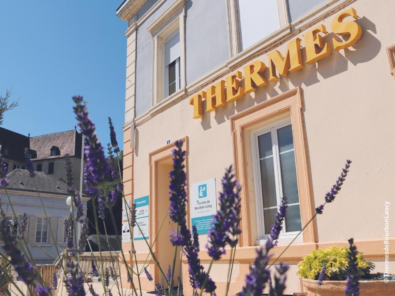 Grand Hotel De Bourbon-Lancy - Spa Et Restaurant - Logis Esterno foto